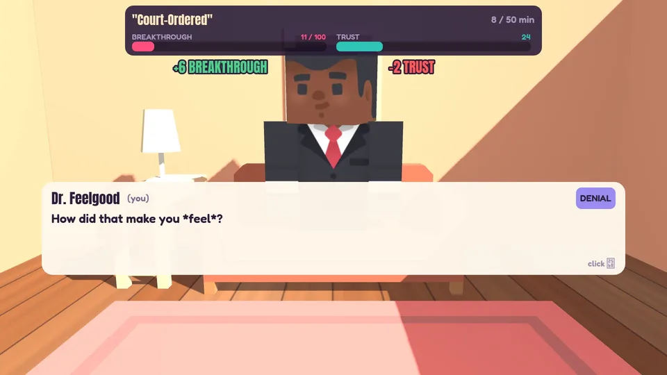 Billable Hours gameplay
