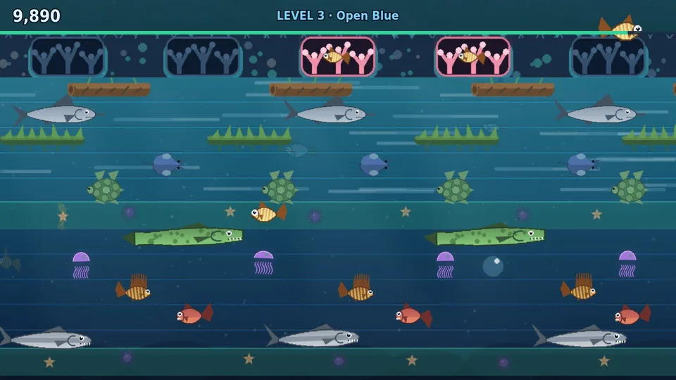 Reef Crossing gameplay