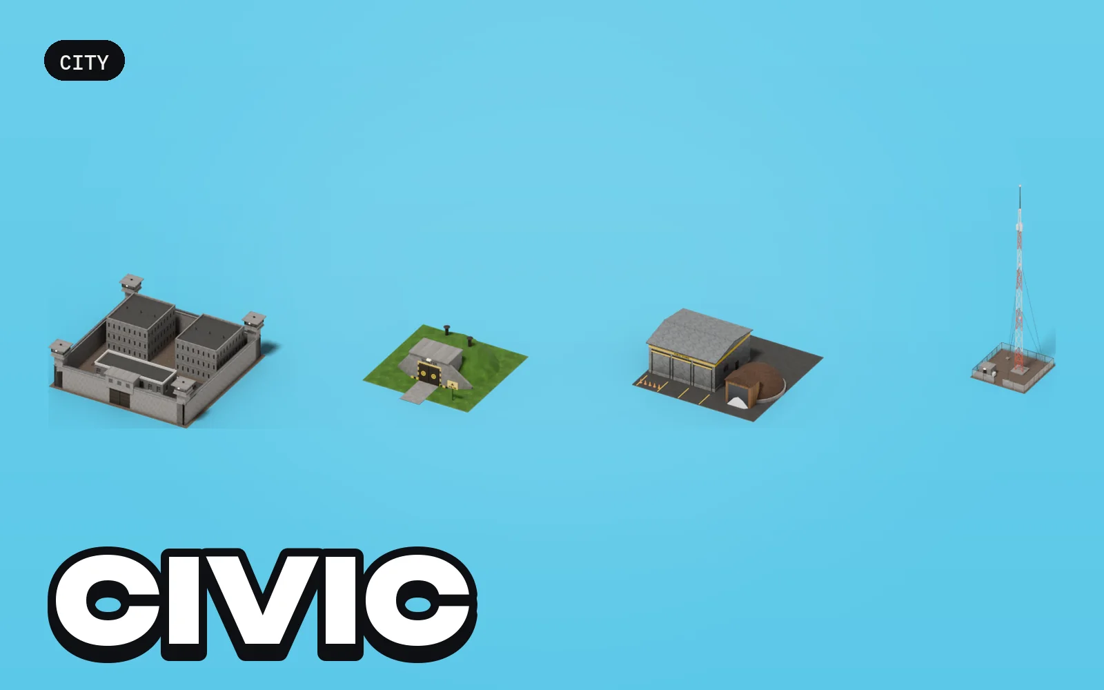 City: Civic: a selection of the pack's models