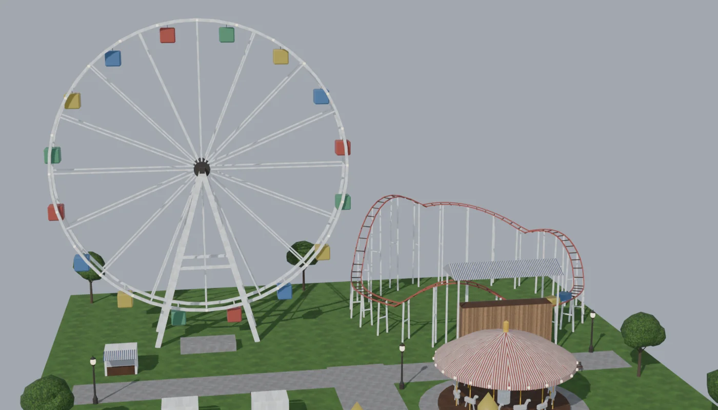 Every model in City: Parks & Leisure