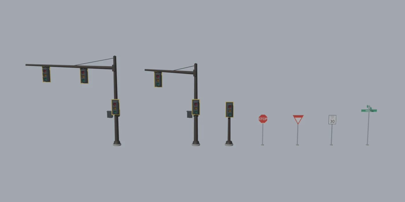Every model in City: Traffic Signals