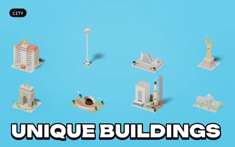 City: Unique Buildings