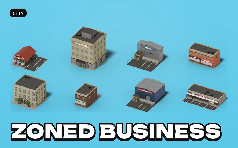 City: Zoned Business