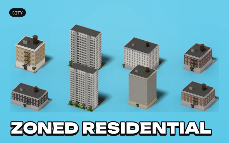 City: Zoned Residential