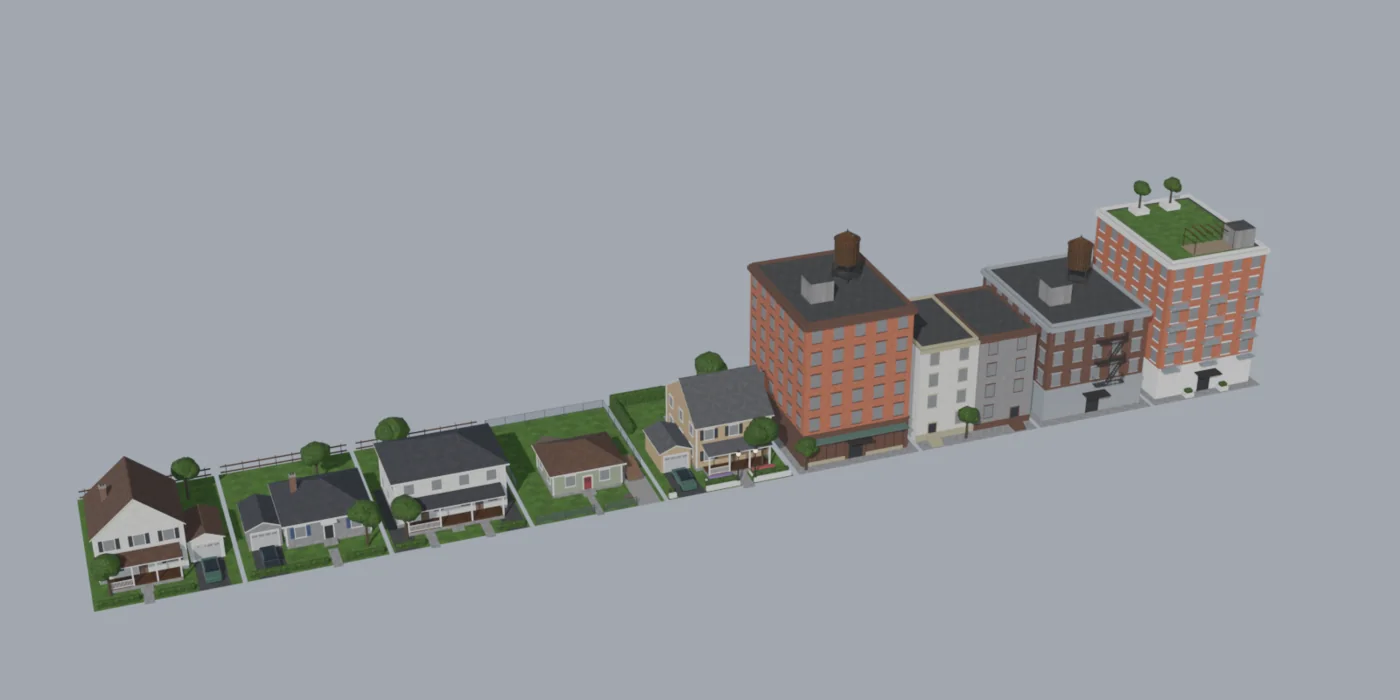 Every model in City: Zoned Residential